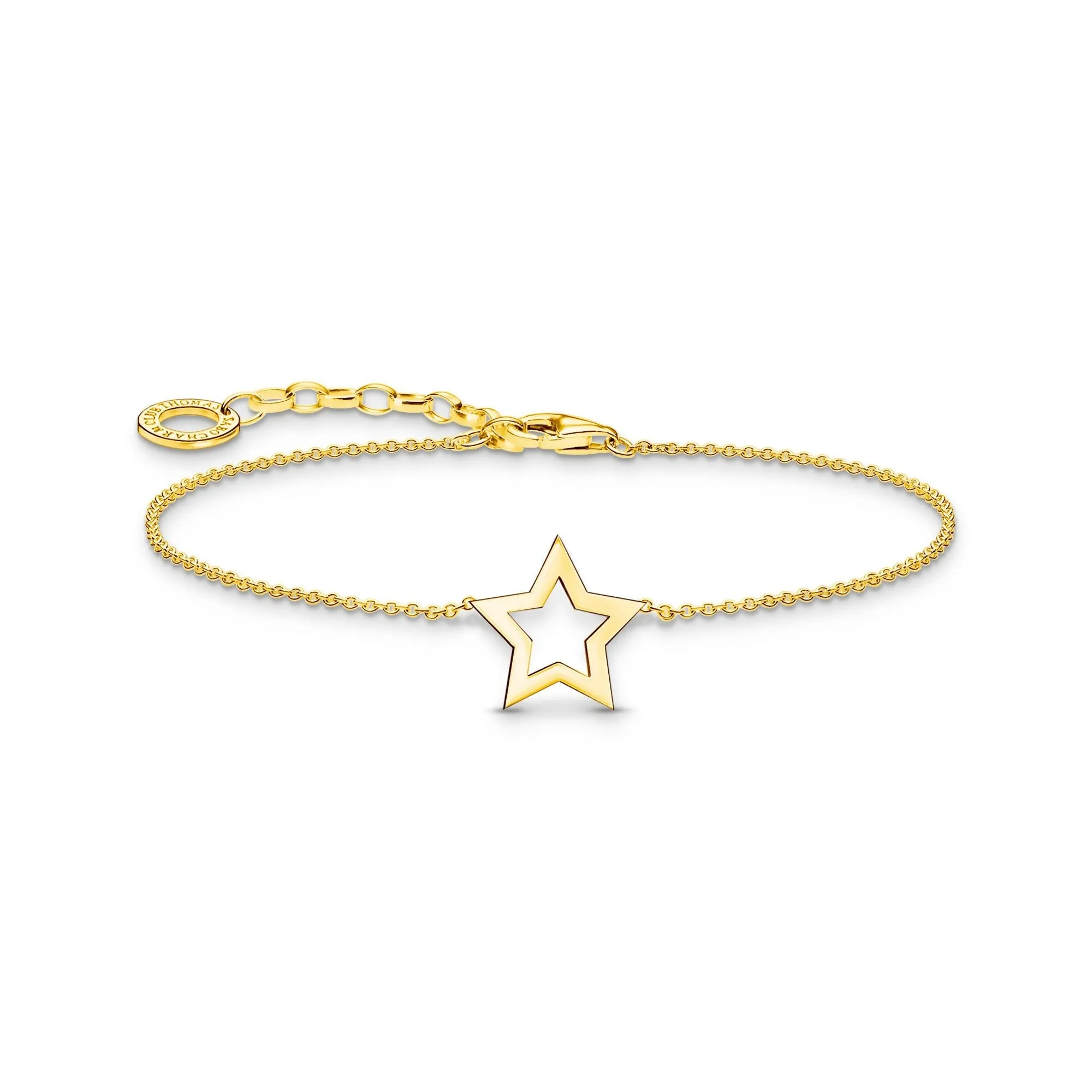 Thomas Sabo Damenarmbänder Armband mit Sternanhänger - Gold