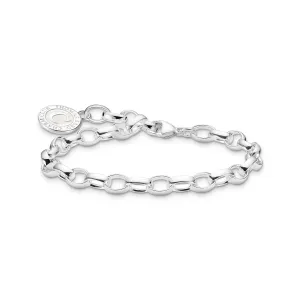 Thomas Sabo Damenarmbänder Charm-Armband mit kaltem Emaille Silber