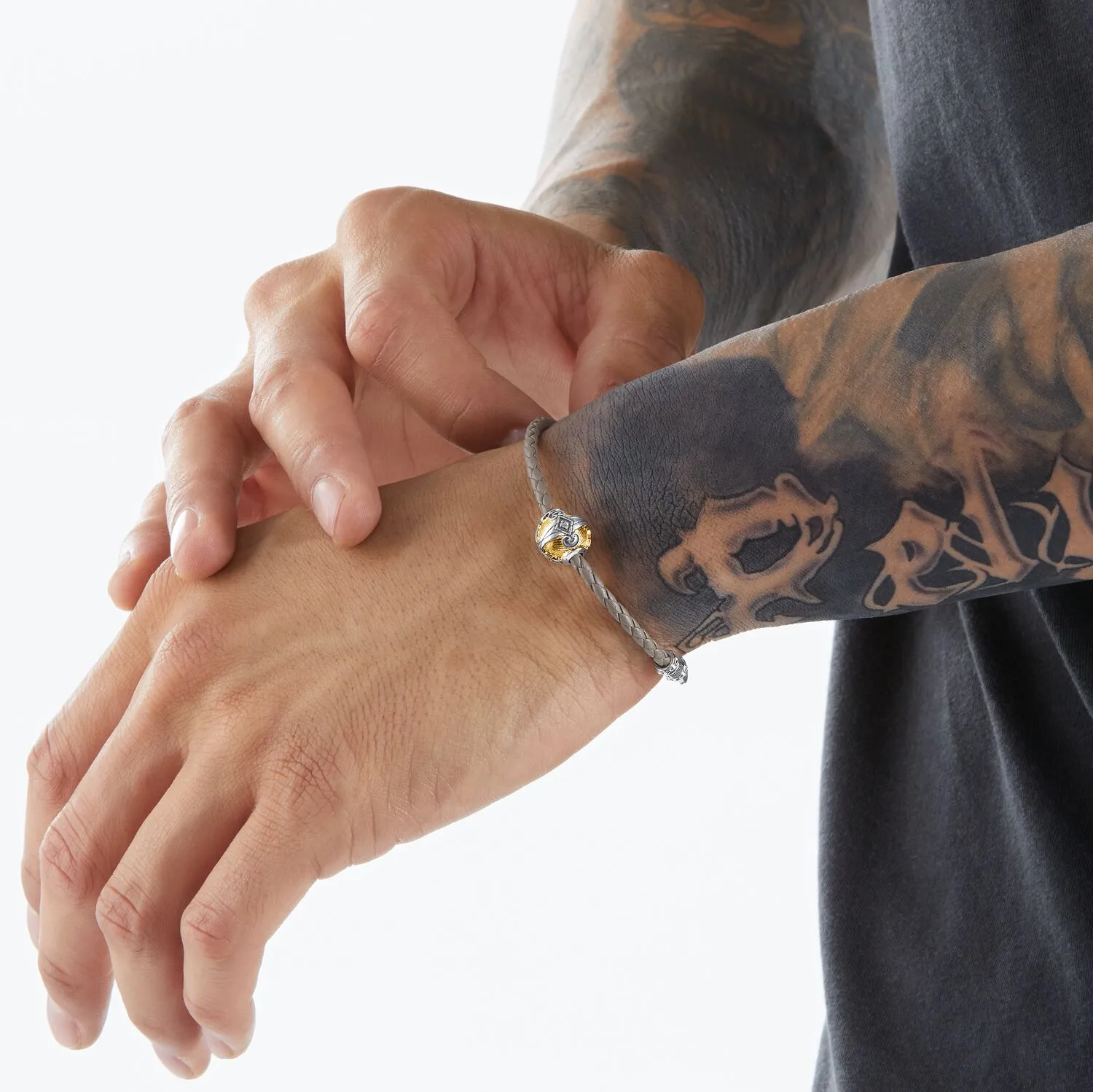 Thomas Sabo Damenarmbänder Lederarmband Baum Der Liebe