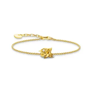Thomas Sabo Damenarmbänder Romance Armband Rose in Gold