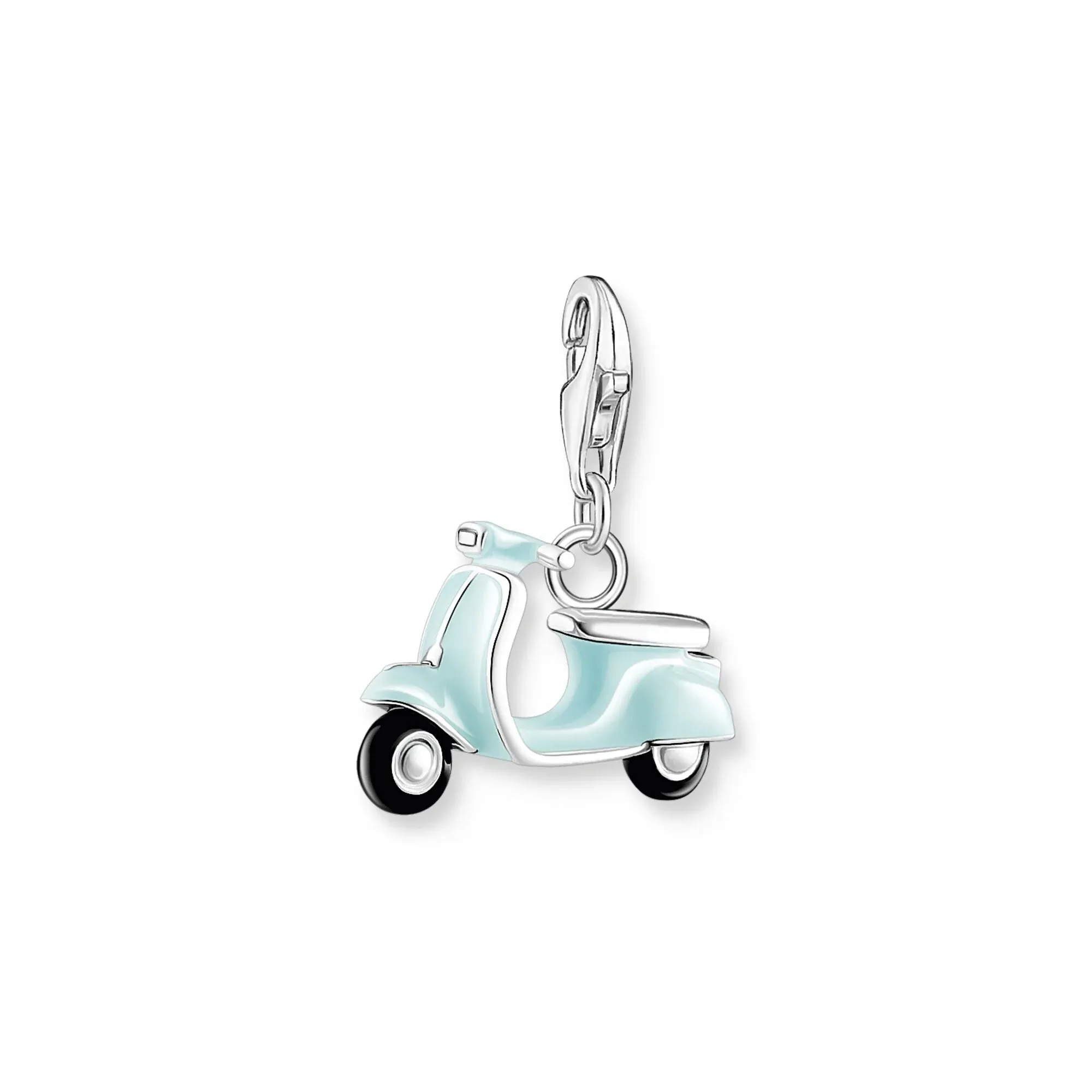 Thomas Sabo Damen Charms Schmuck Charm Anhänger Blauer Roller