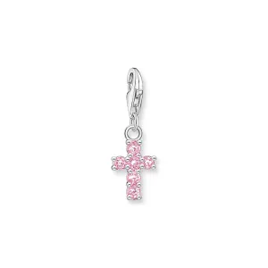 Thomas Sabo Damen Charms Schmuck Anhänger Kreuz Silber