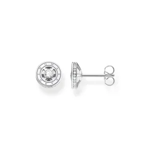 Thomas Sabo Damen Ohrringe Funkelnde Kreise Silber Ohrringe