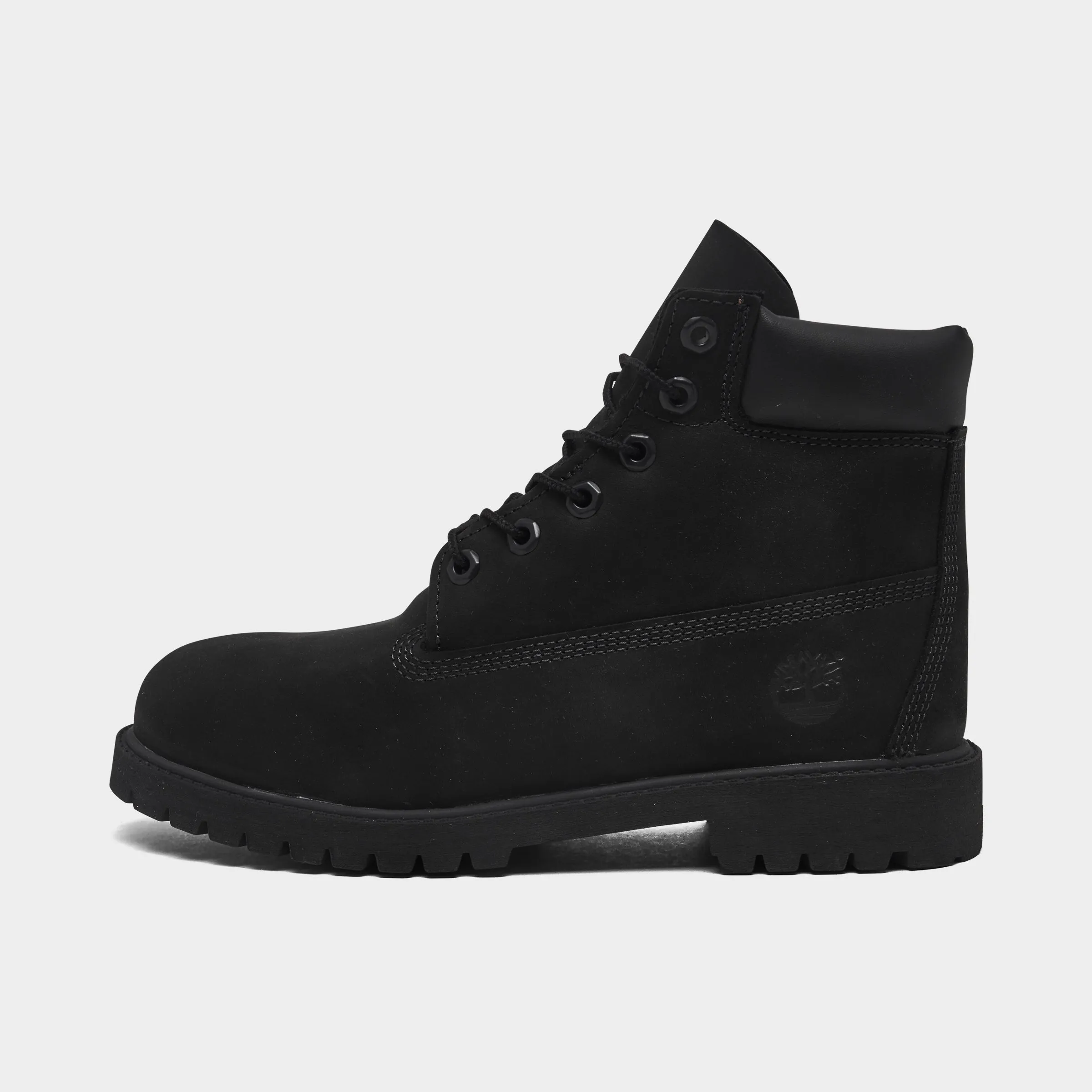 Timberland Juniors' 6-Zoll wasserdichte Premium-Stiefel / Schwarze Timberland-Schuhe