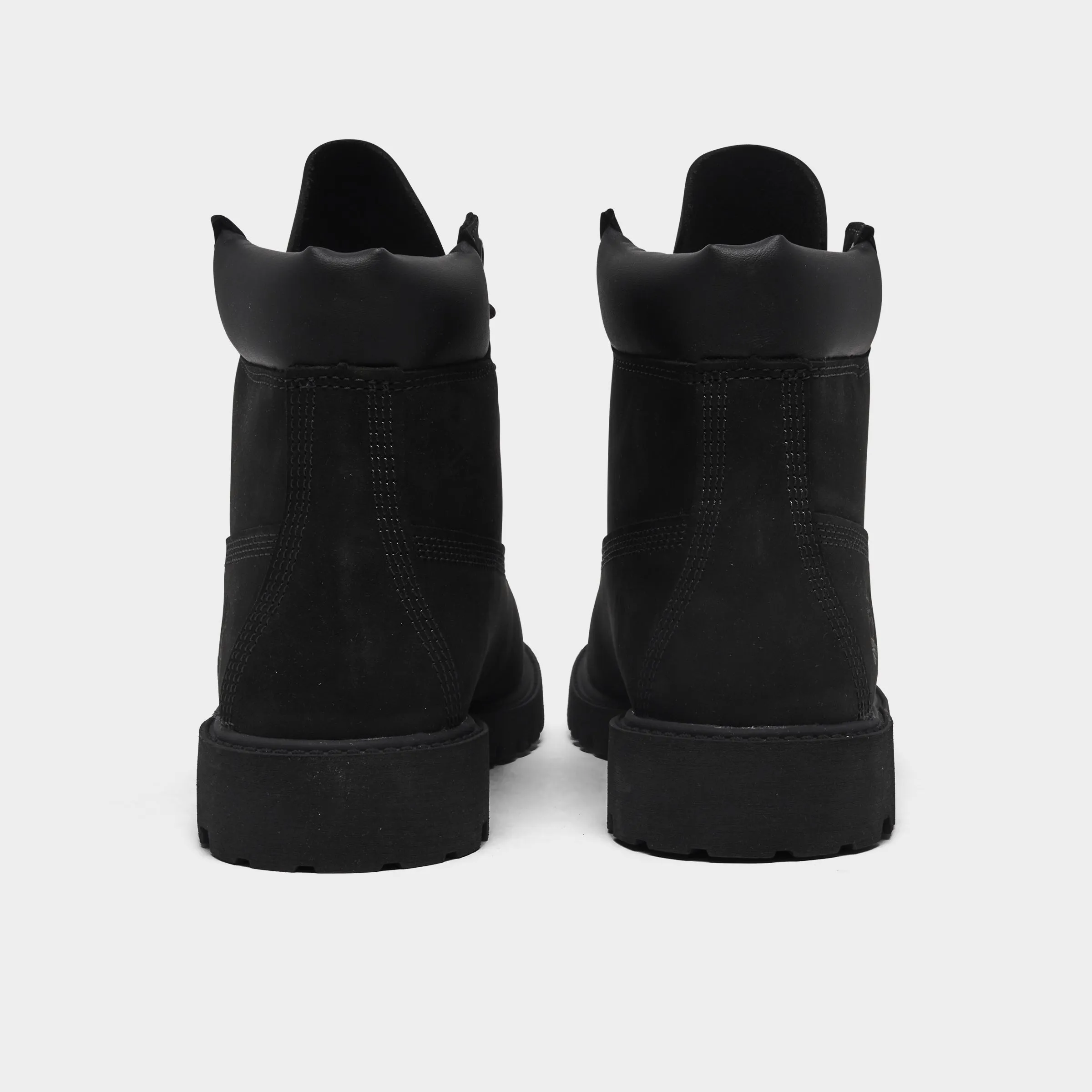 Timberland Juniors' 6-Zoll wasserdichte Premium-Stiefel / Schwarze Timberland-Schuhe
