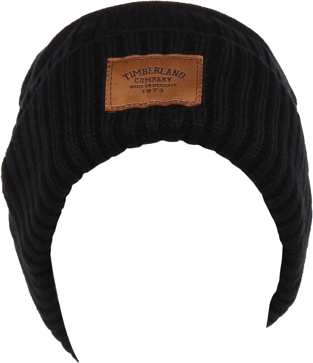 Timberland Rippenmütze in Schwarz Schuhe Timberland
