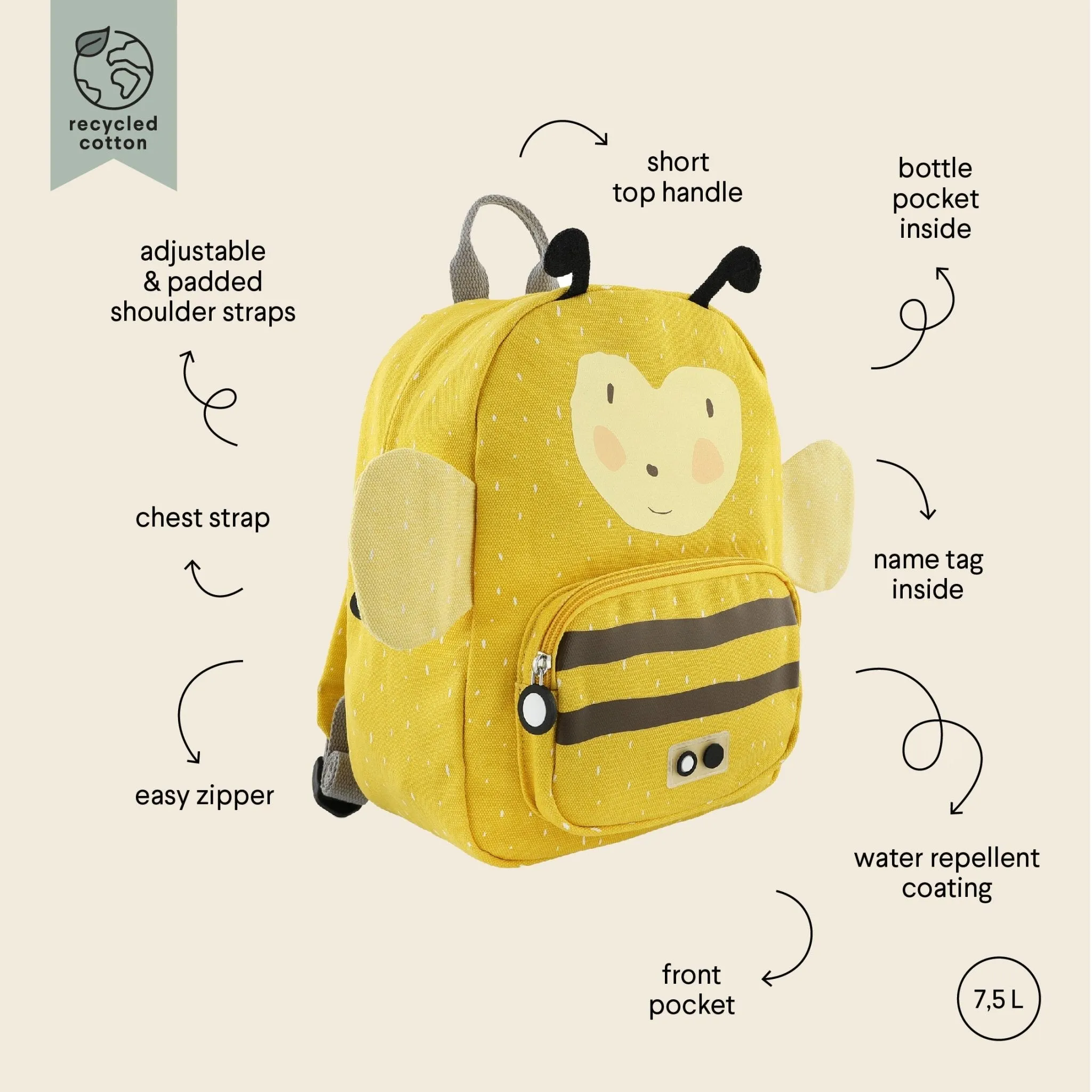 Trixie: Rucksack - Mrs. Bumblebee