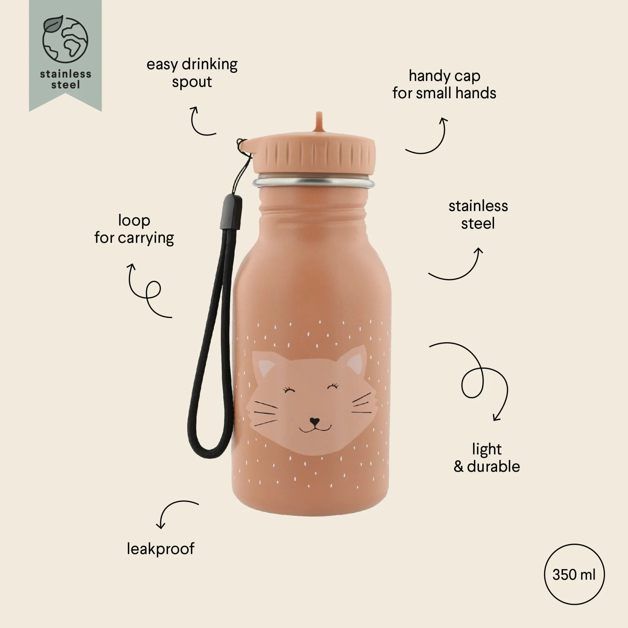 Trixie: Flasche 350ml - Mrs. Cat