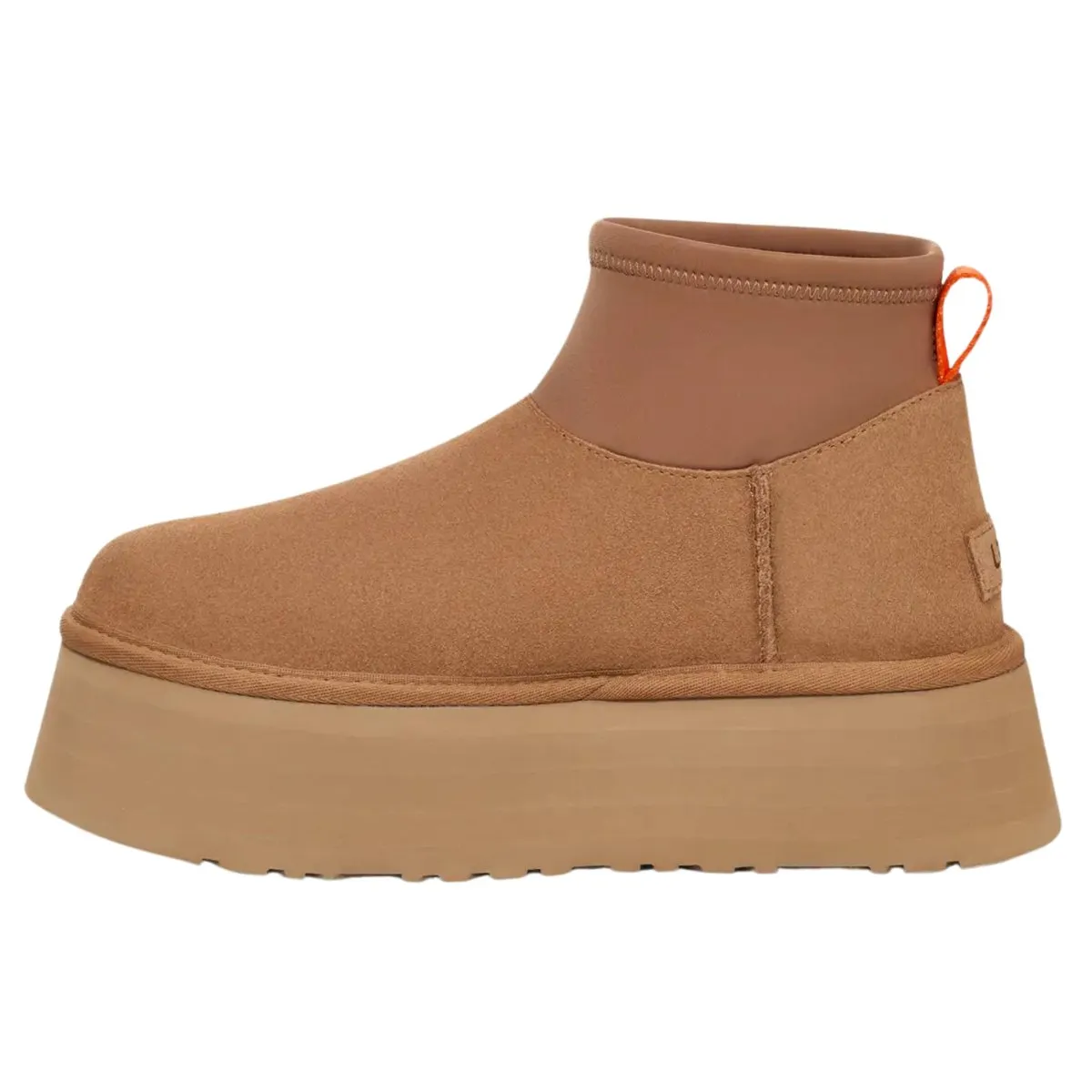 UGG Damen Classic Mini Dipper Kastanienbraun