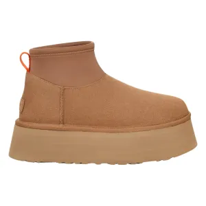 UGG Damen Classic Mini Dipper Kastanienbraun