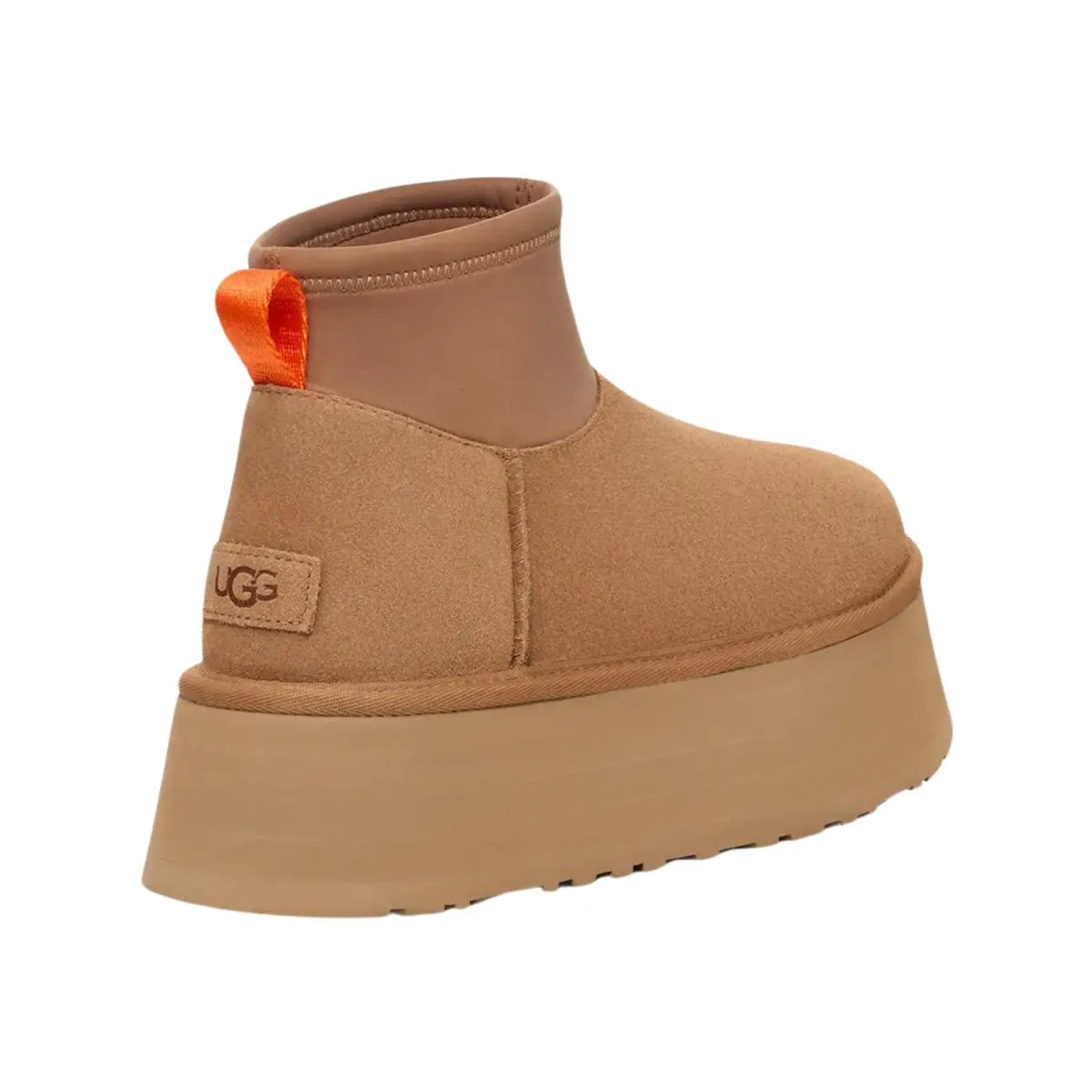 UGG Damen Classic Mini Dipper Kastanienbraun