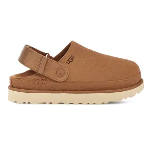 UGG Damen Goldenstar Clog Kastanienbraun Wildleder