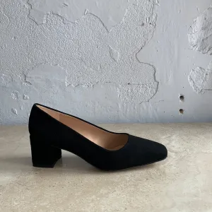 Unisa Lesat Schuhe aus schwarzem Wildleder_Unisa