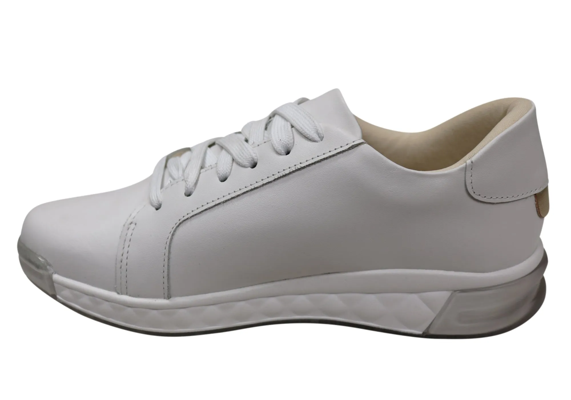 Usaflex Rina Damen Bequeme Leder Freizeitschuhe Hergestellt in Brasilien Usaflex Schuhe