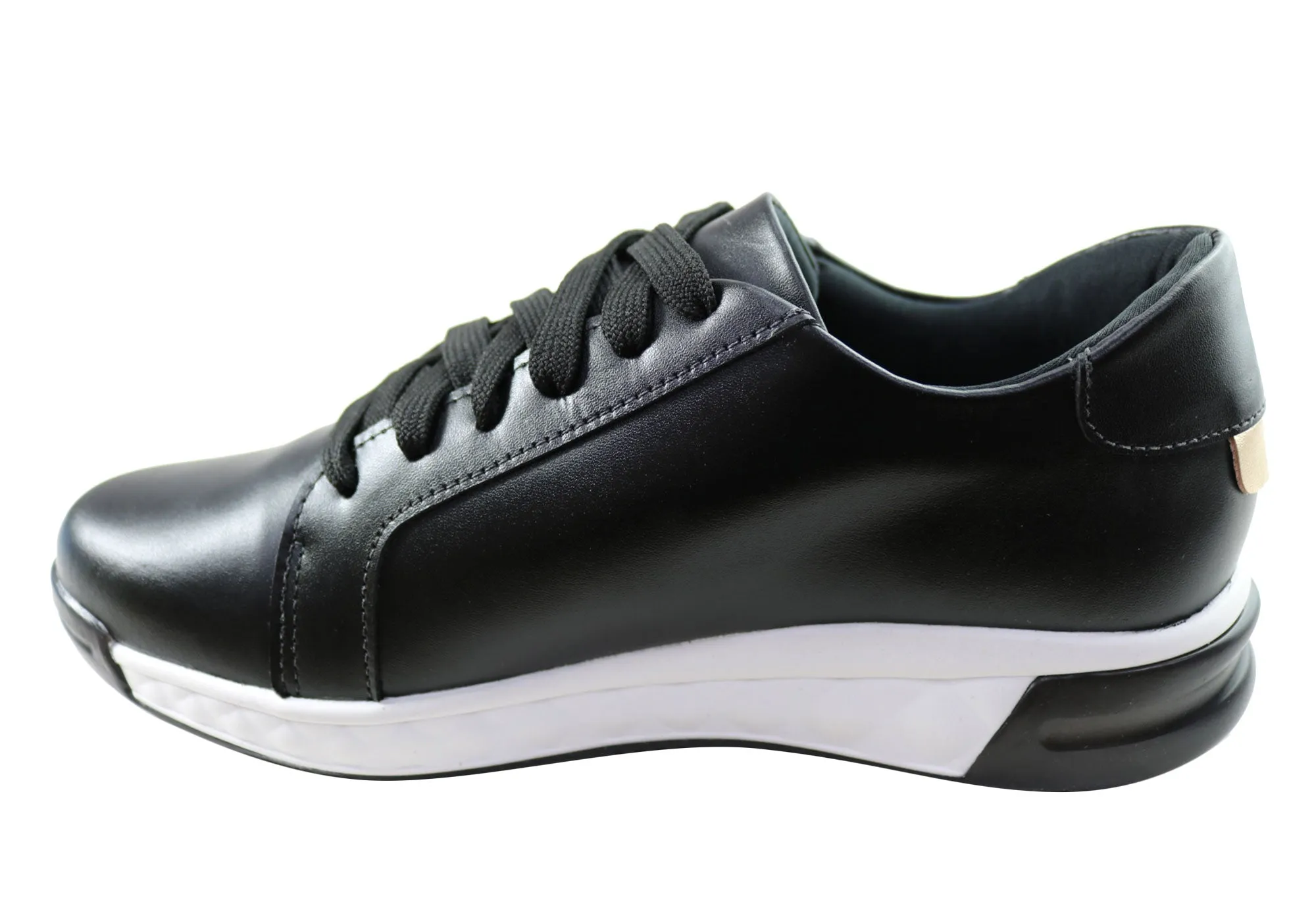 Usaflex Rina Damen Bequeme Leder Freizeitschuhe Hergestellt in Brasilien Usaflex Schuhe
