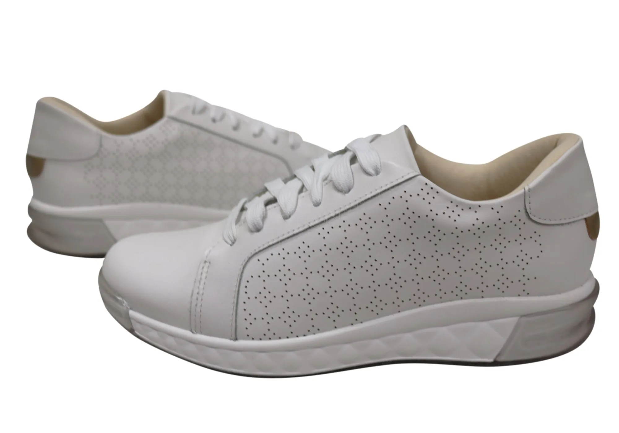 Usaflex Rina Damen Bequeme Leder Freizeitschuhe Hergestellt in Brasilien Usaflex Schuhe