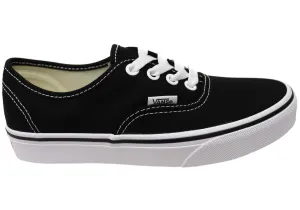 Vans Authentic Unisex Bequeme Schnürsenkel-Sneakers Schwarz Vans Schuhe