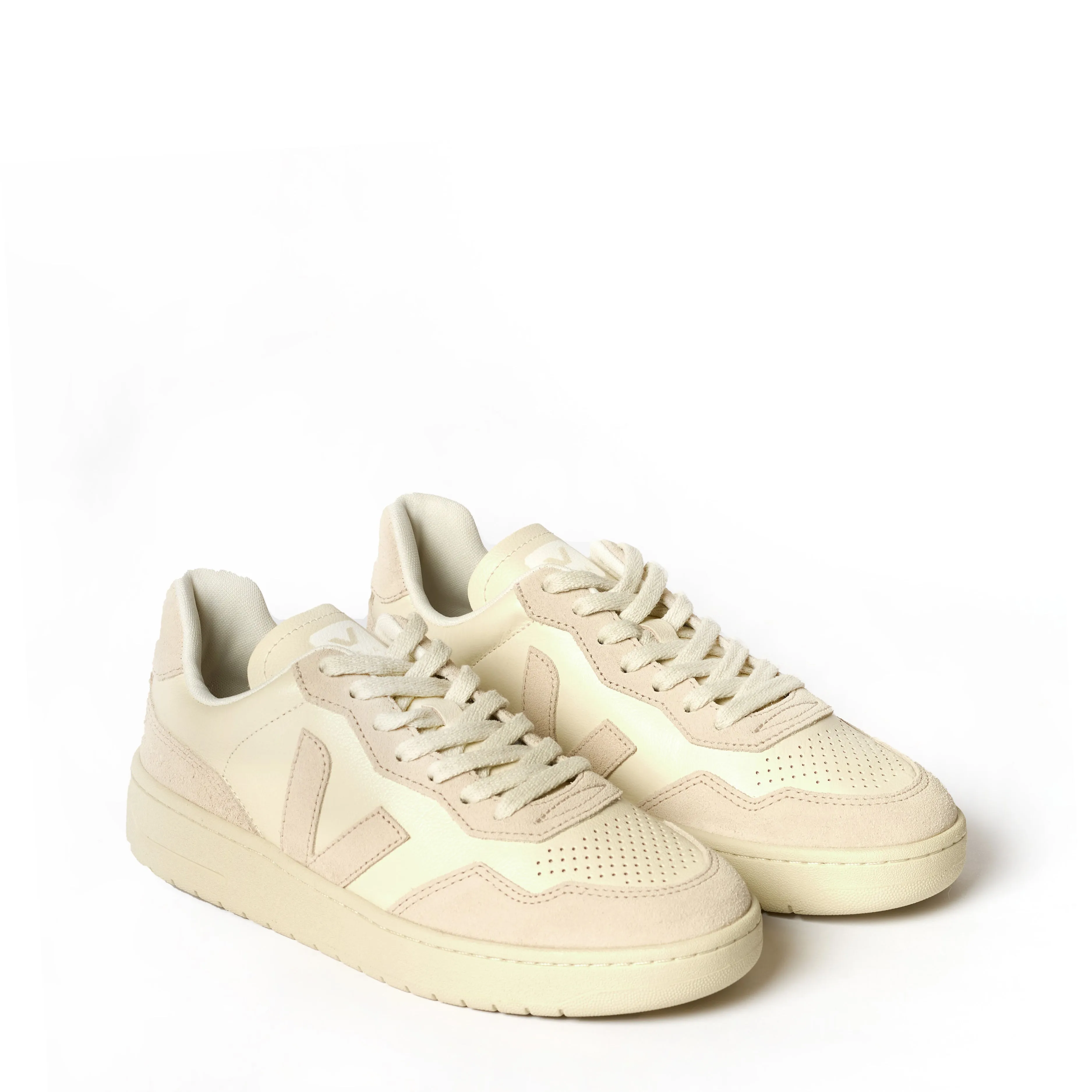 Veja Damen V-90 Cashew / Hafer Veja Schuhe