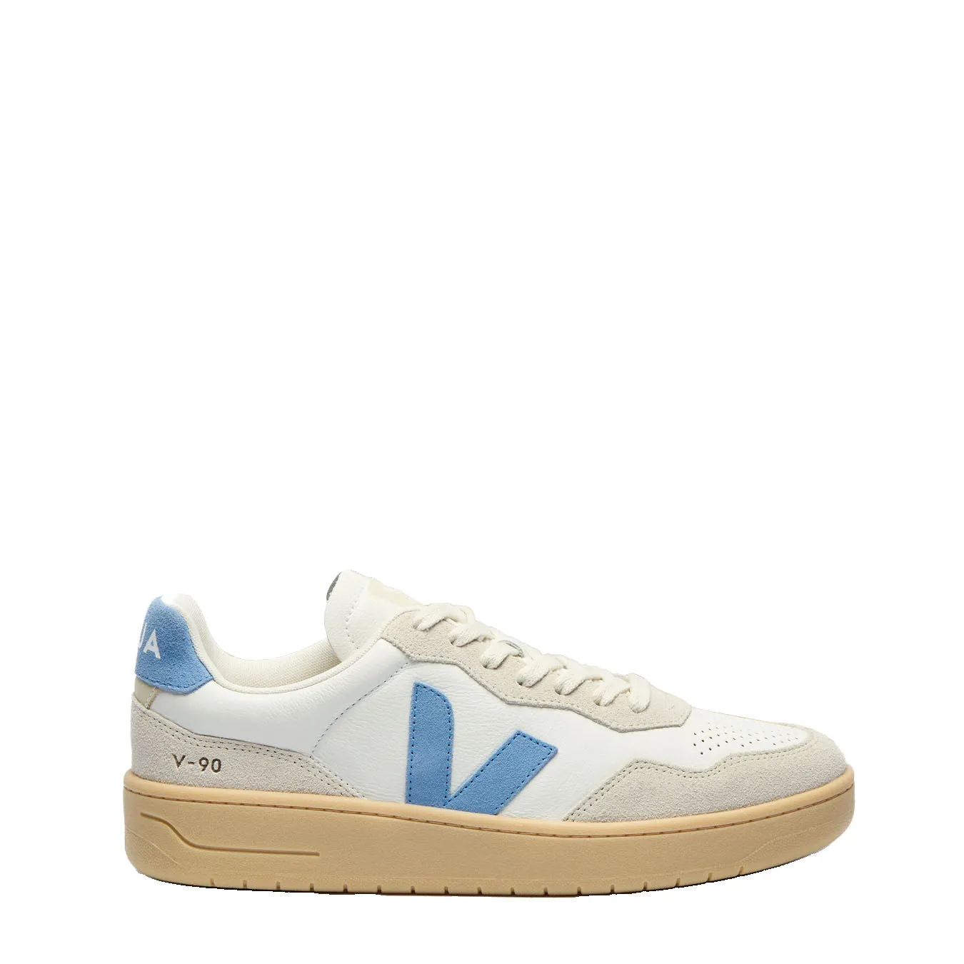 Veja Damen V-90 Extra-Weiß / Aqua / Natur Veja Schuhe