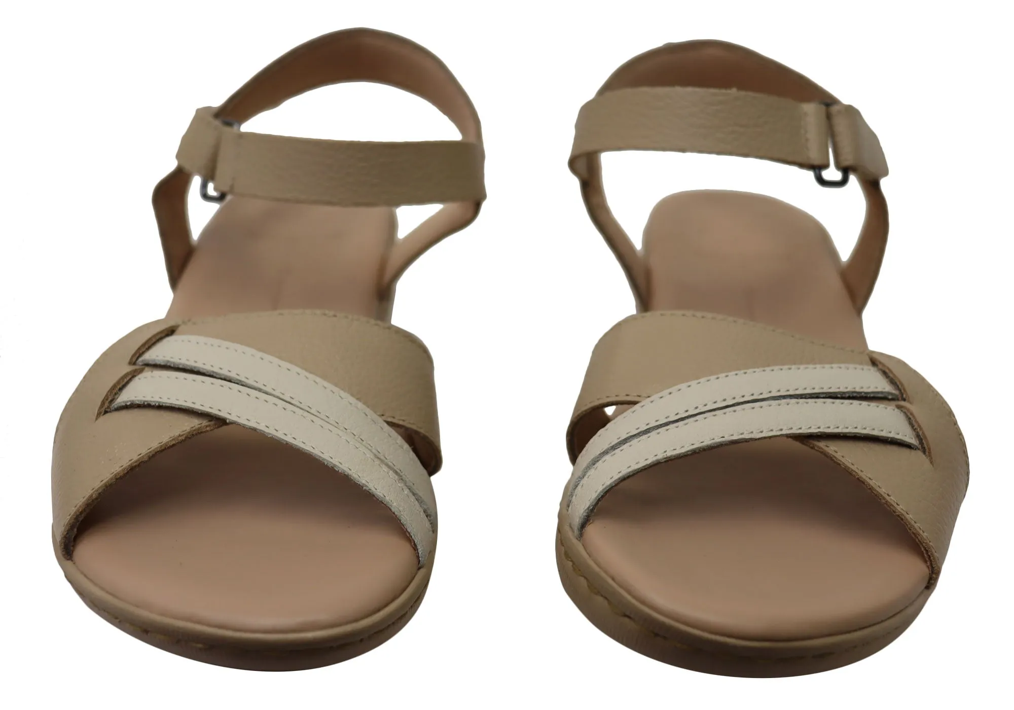 Via Paula Angela Damen Brasilianische Bequeme Ledersandalen Via Paula Schuhe