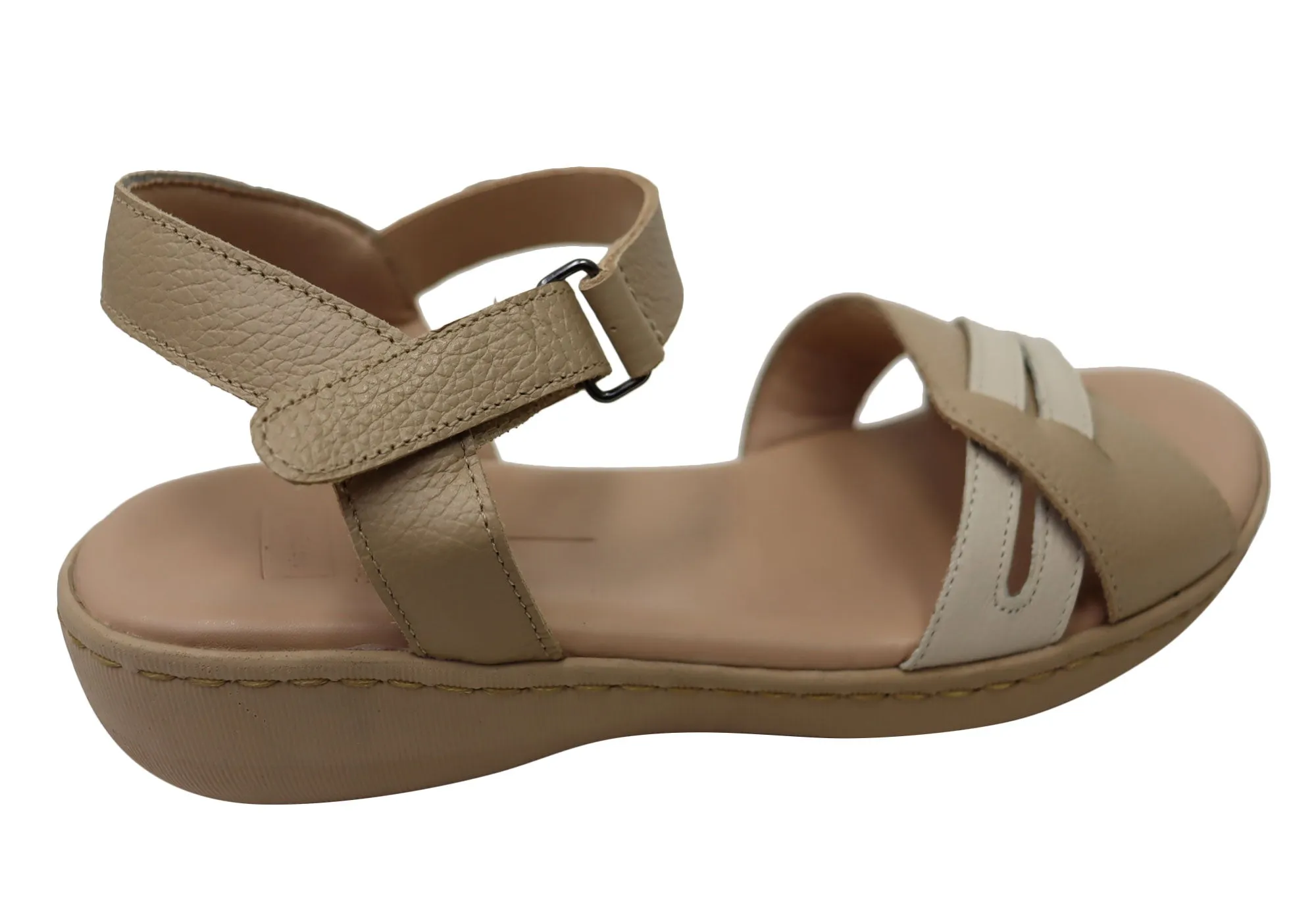 Via Paula Angela Damen Brasilianische Bequeme Ledersandalen Via Paula Schuhe