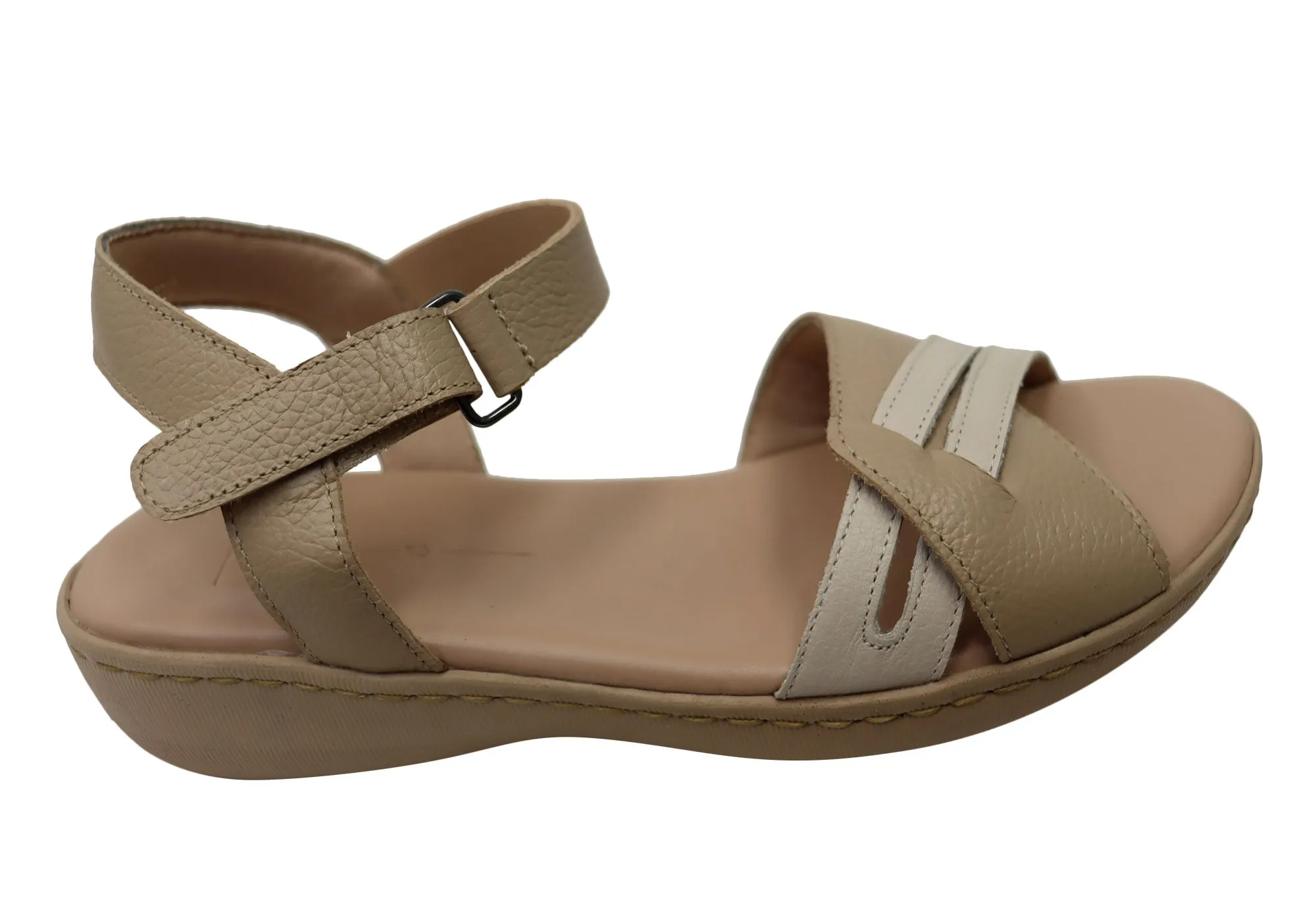 Via Paula Angela Damen Brasilianische Bequeme Ledersandalen Via Paula Schuhe