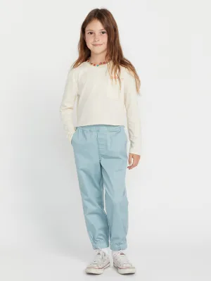 Volcom Girls Frochickie Jogger Hose Rauchblau Volcom