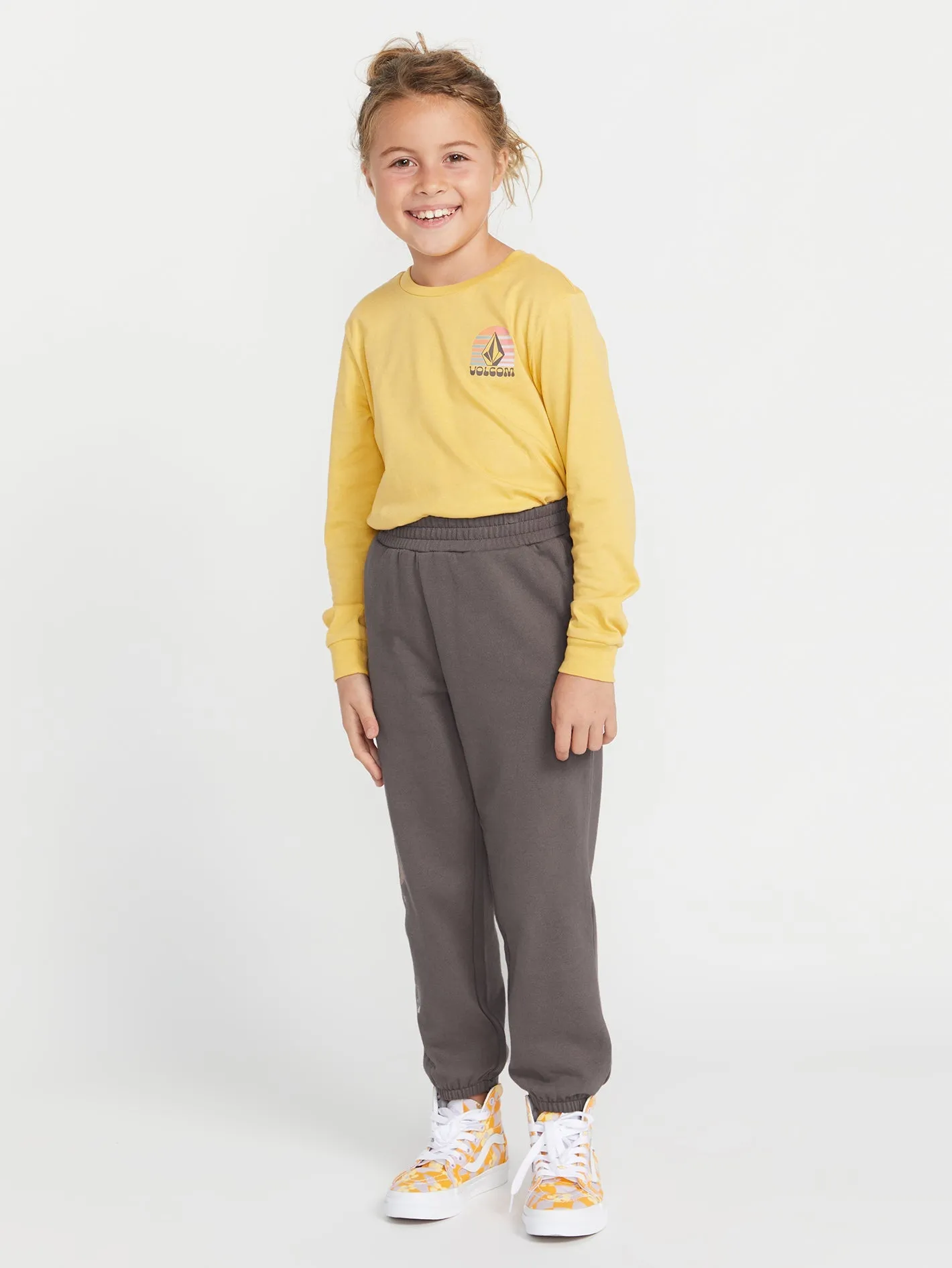 Volcom Girls Truly Stoked Pants Schiefergrau Volcom