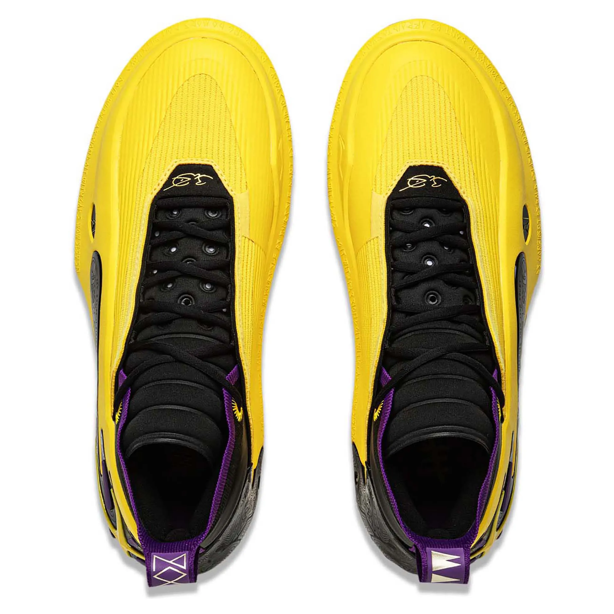 Way Of Wade 11 Low 'Lila & Gold' Herren-Basketballschuhe