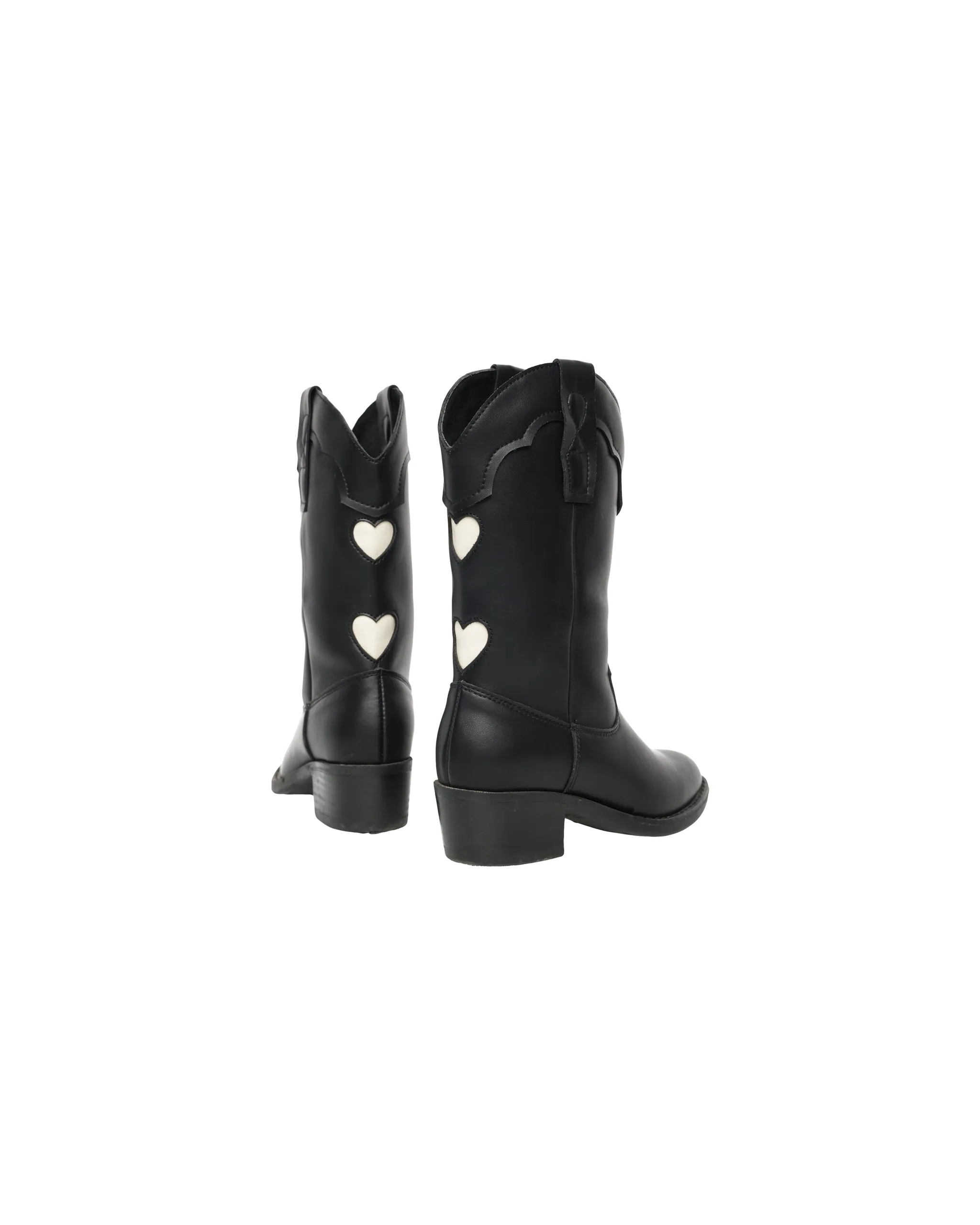 Western-Stiefel || Schwarz