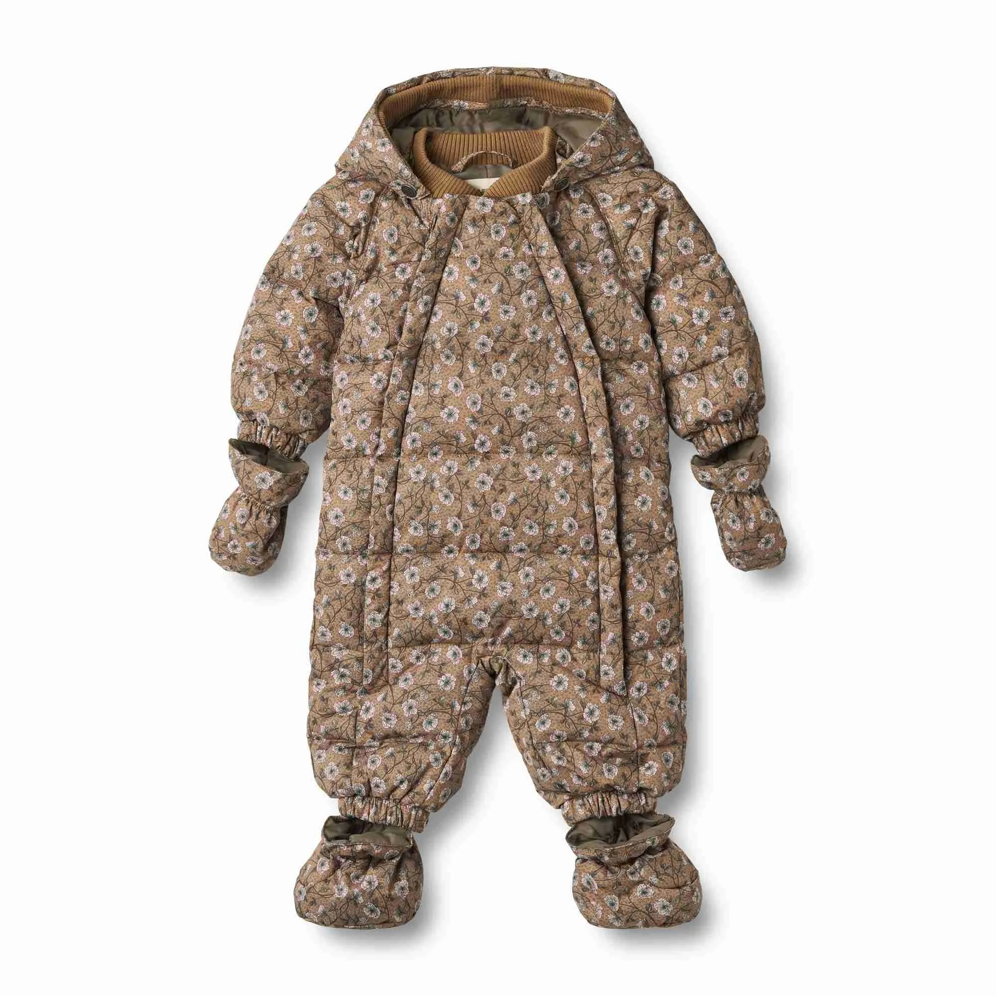 Wheat Baby Edem Schneeanzug - Karamell-Anemonen