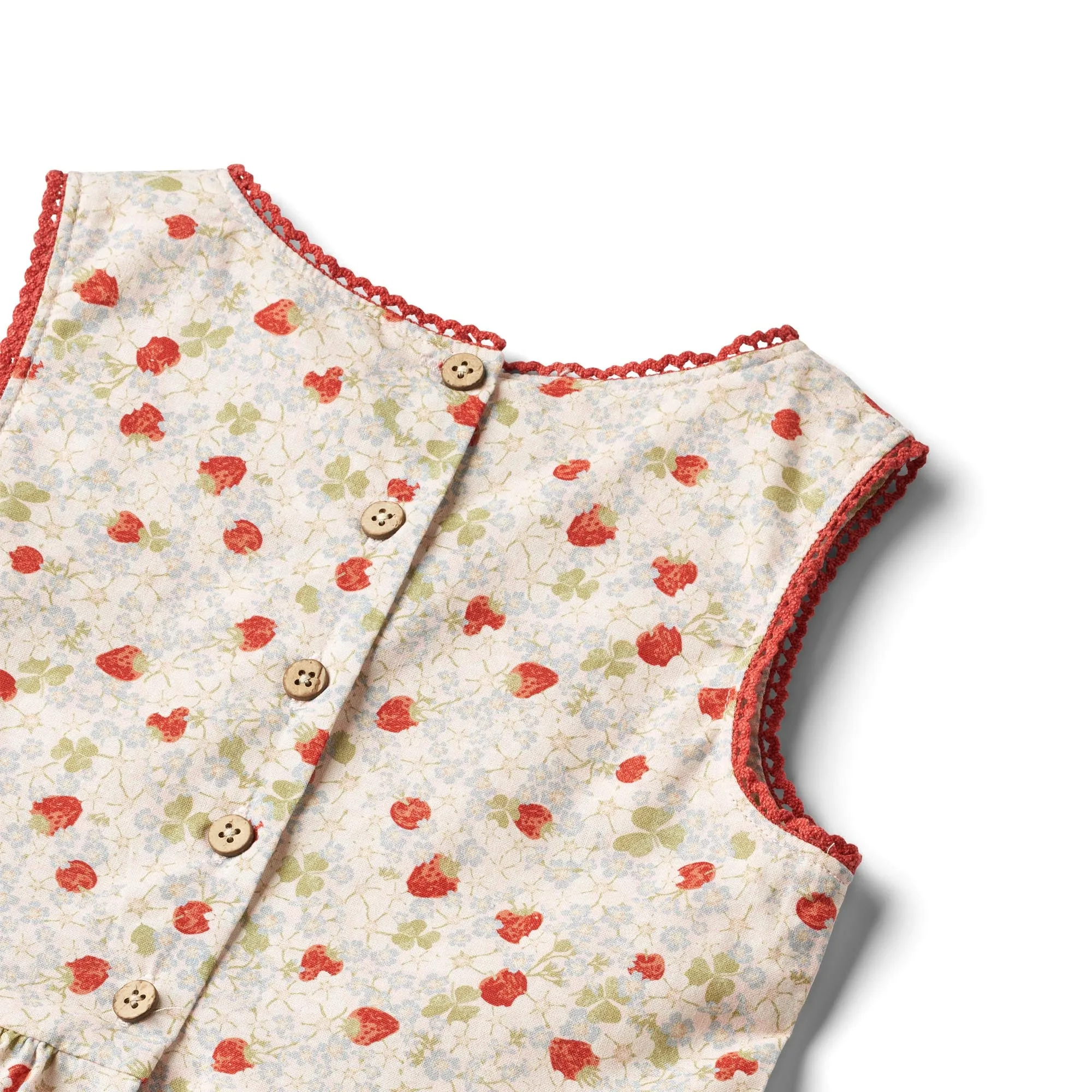 Wheat Thelma Spitzenkleid - Rosenerdbeeren