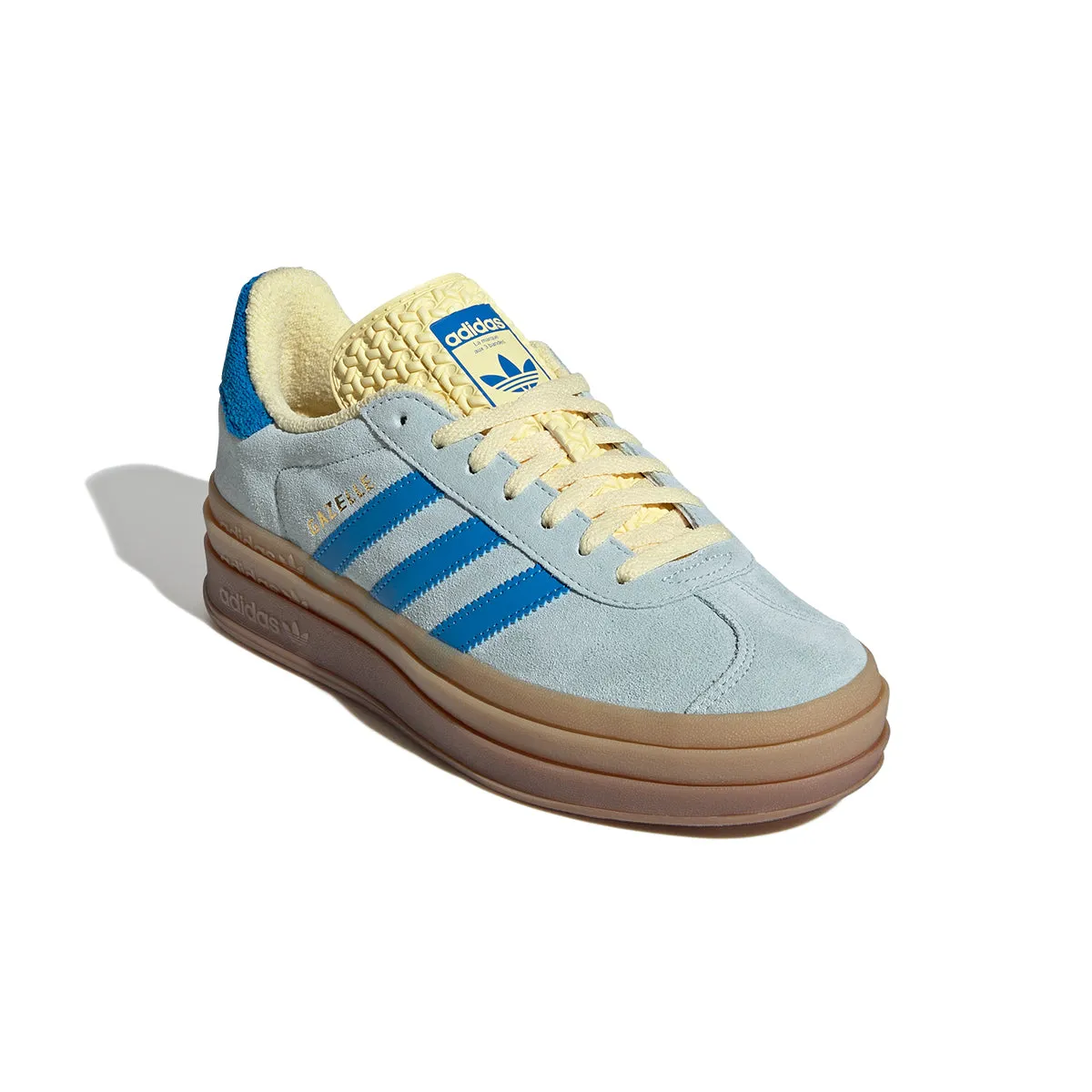Wmns Gazelle Bold 'Fast Blau Gelb'