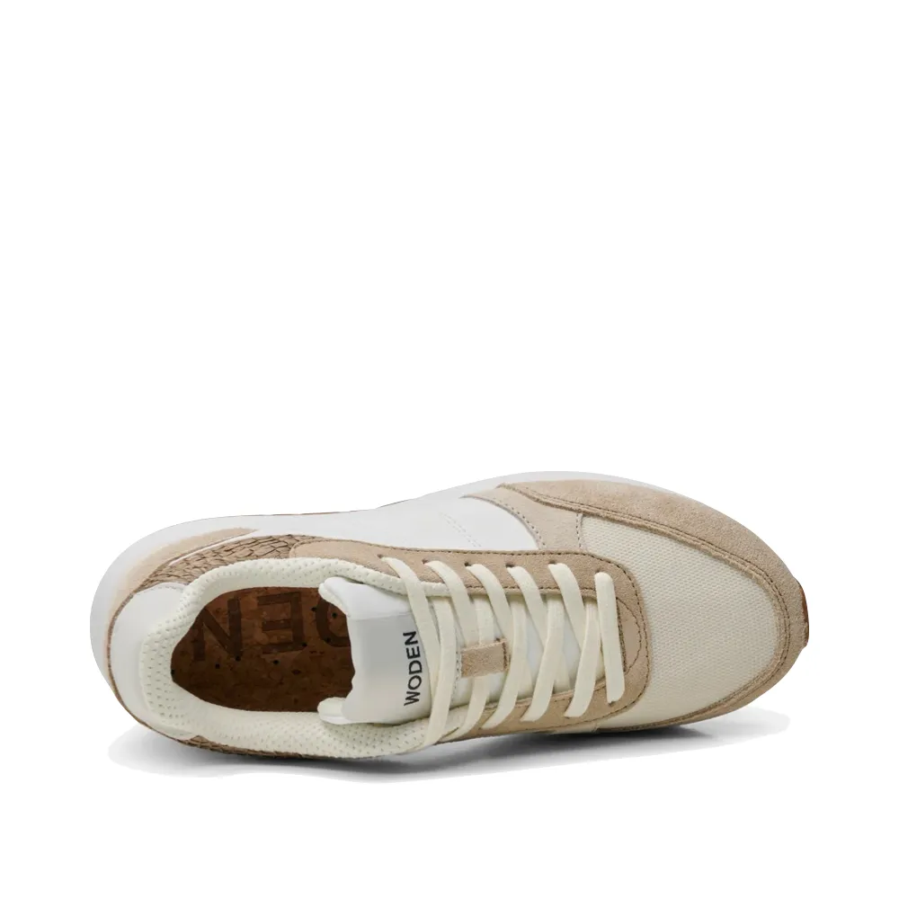 Woden Damen Ronja Sneaker in Blanc de Blanc