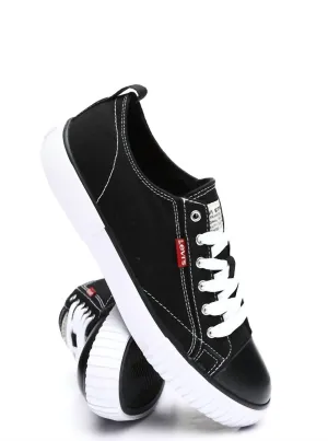 Damen Anika Casual Canvas Sneaker in Schwarz ecco Schuhe