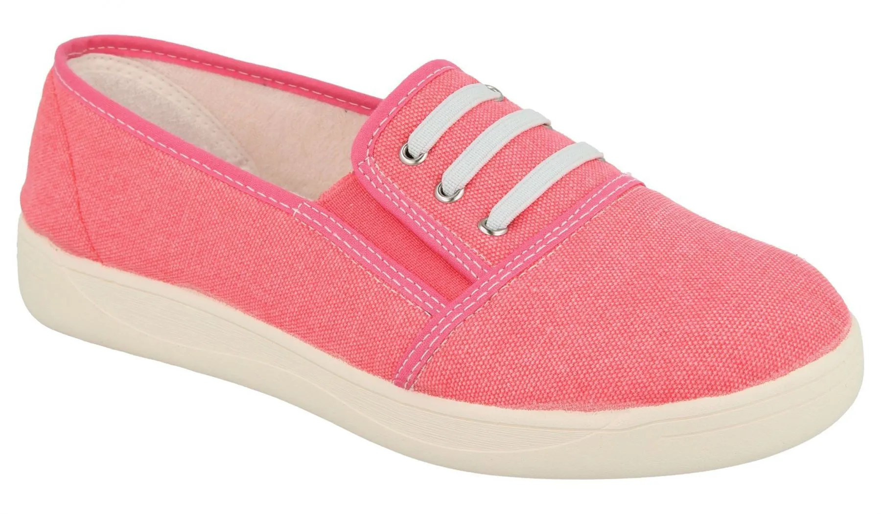 Damen DB Coup Canvas in weiter Passform