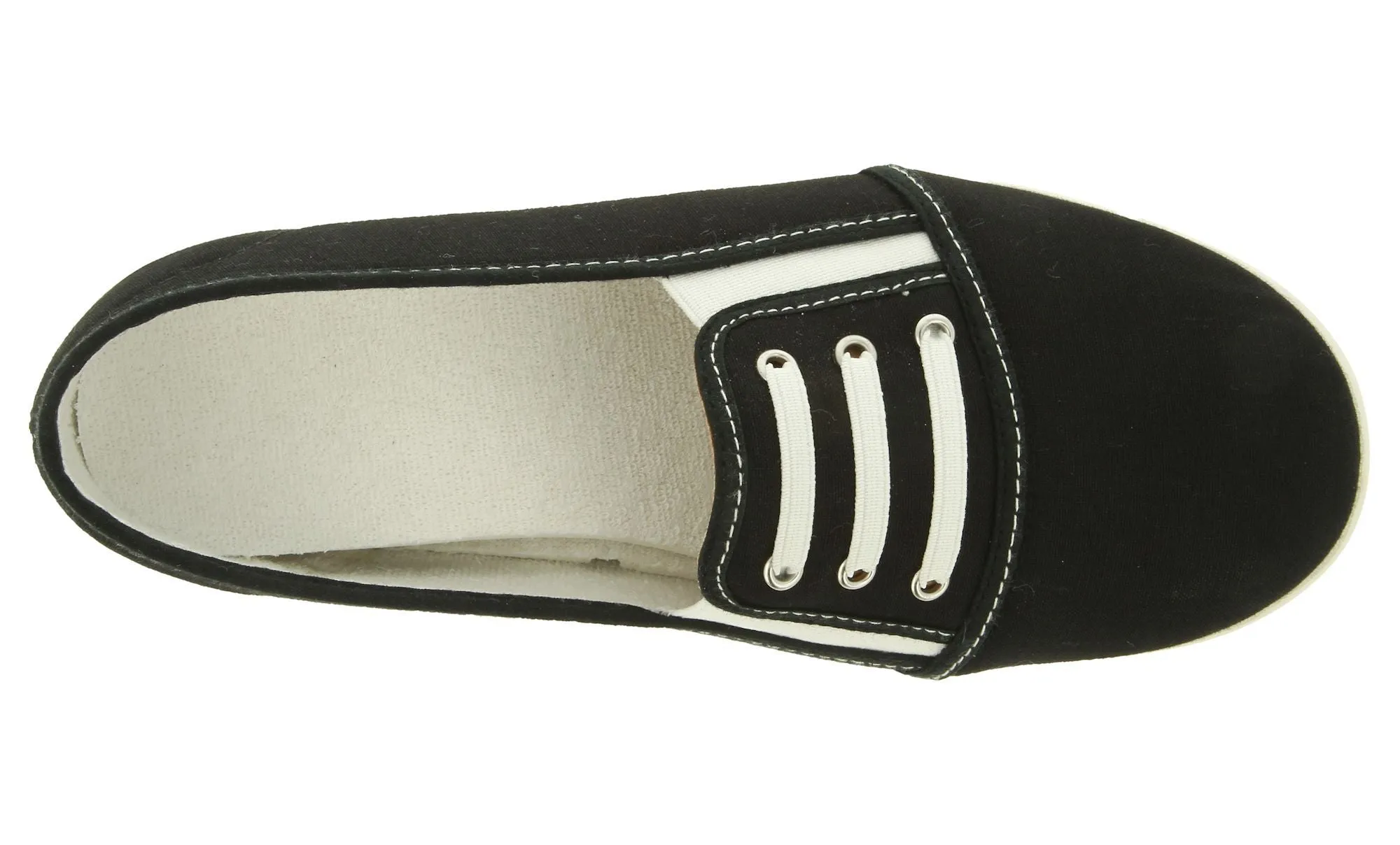 Damen DB Coup Canvas in weiter Passform