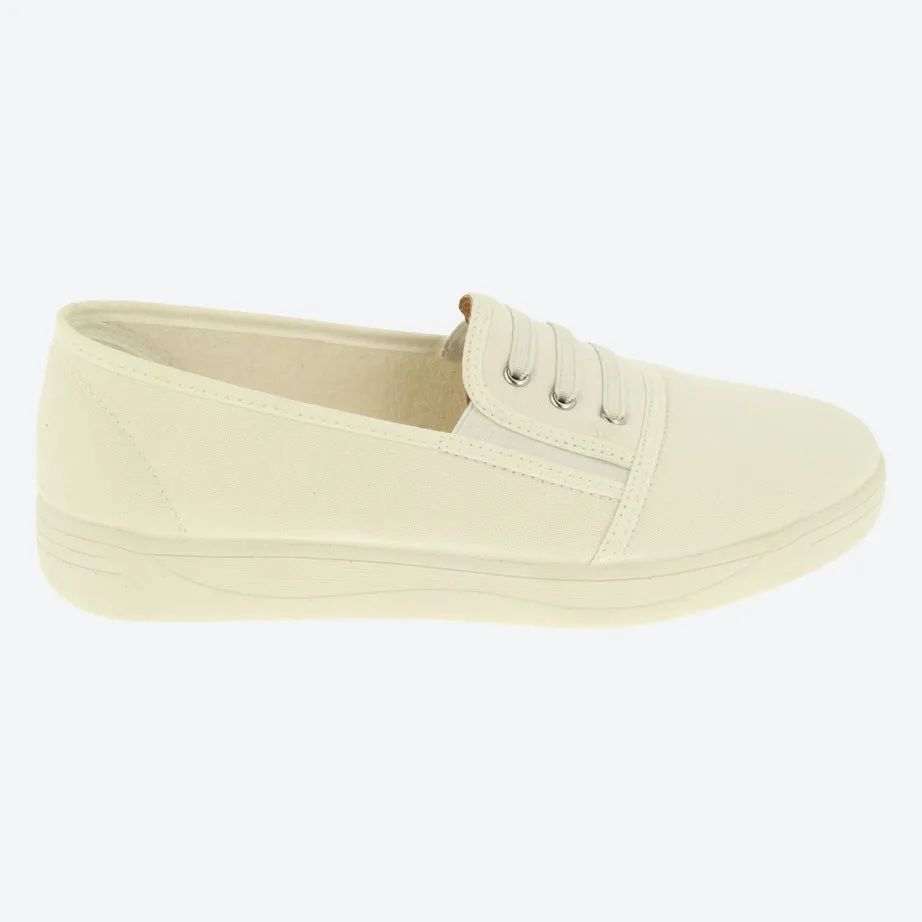 Damen DB Coup Canvas in weiter Passform