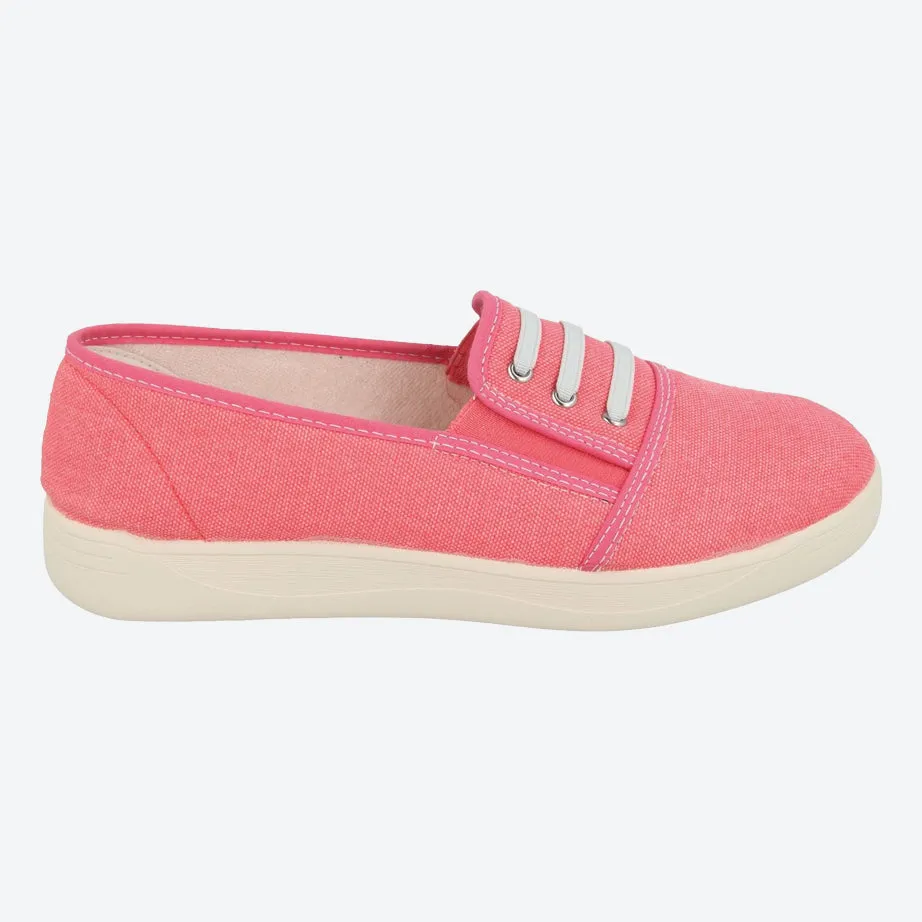 Damen DB Coup Canvas in weiter Passform