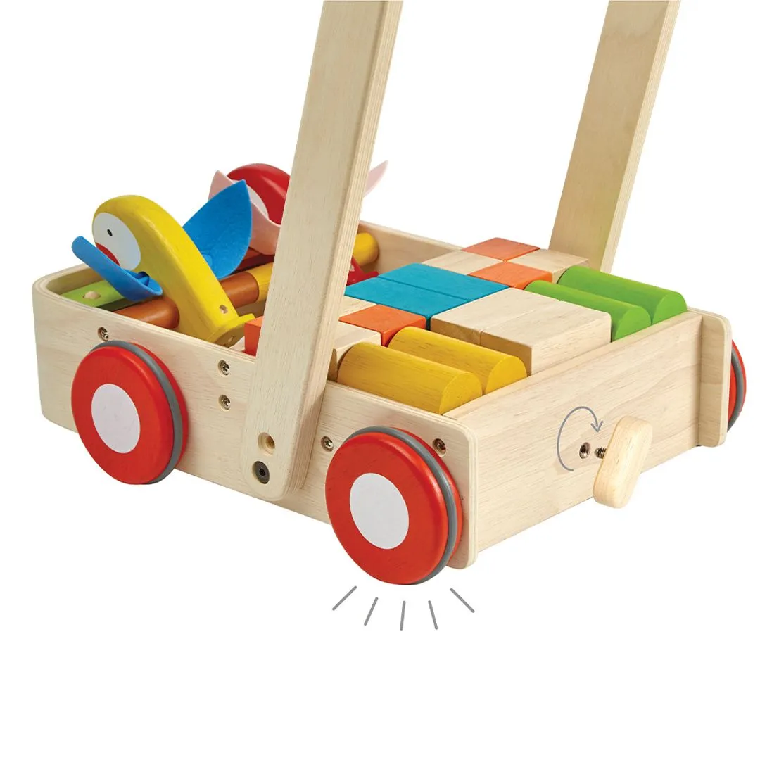 Holz-Vogel-Laufwagen