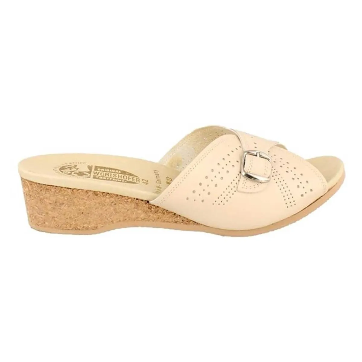 Worishofer Damen 251 Slide Opal Knochen