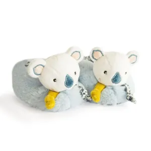 Yoka Der Koala Baby-Söckchen Mit Rassel Babykids_Doudou-Et-Compagnie
