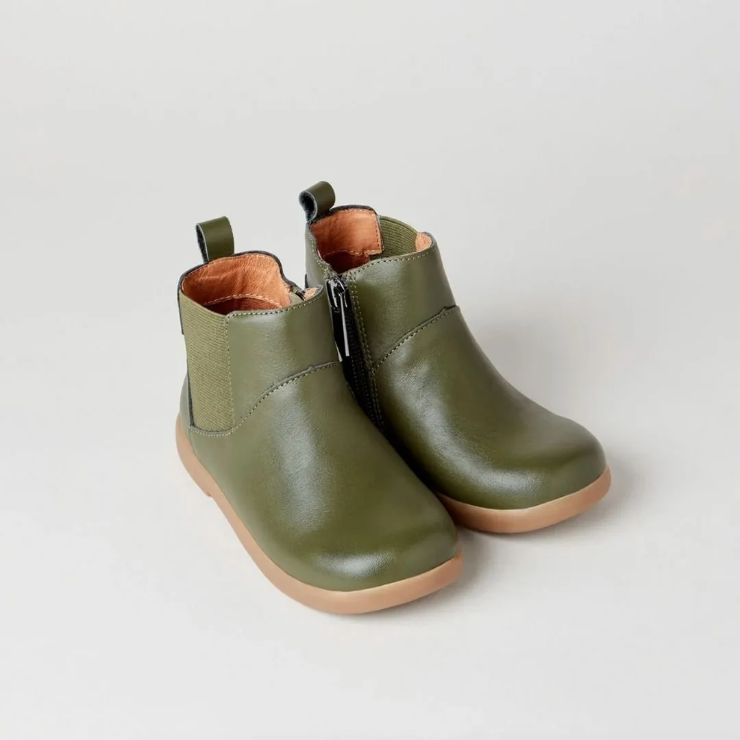 Zig   Star: Rockit Khaki Lederstiefel